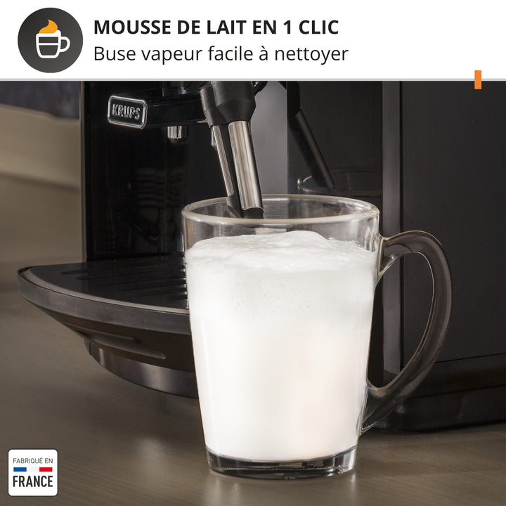 ESPRESSO FULL AUTO ESSENTIAL DISPLAY 1450W NOIRE EA815070 Krups
