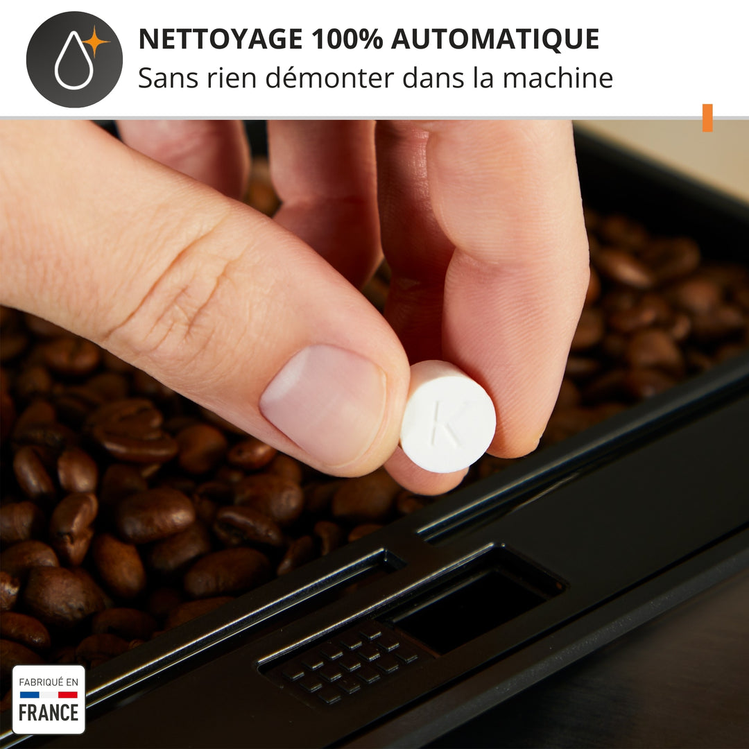 ESPRESSO FULL AUTO ESSENTIAL DISPLAY 1450W NOIRE EA815070 Krups