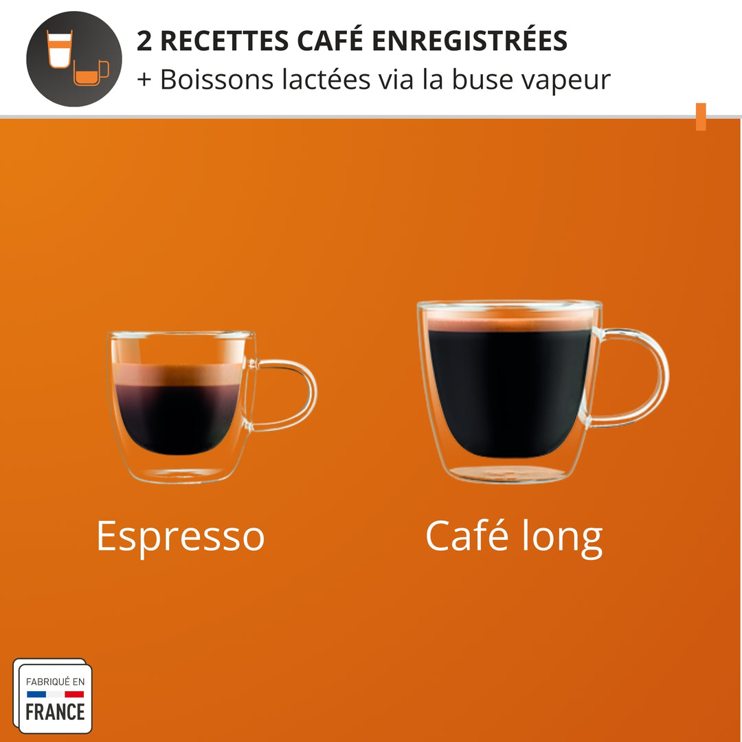 ESPRESSO FULL AUTO ESSENTIAL DISPLAY 1450W NOIRE EA815070 Krups
