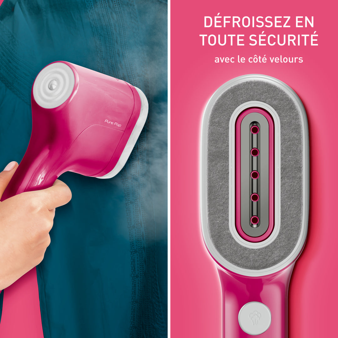 DEFROISSEUR PURE POP 1300W ROSE DT2023F0 Tefal