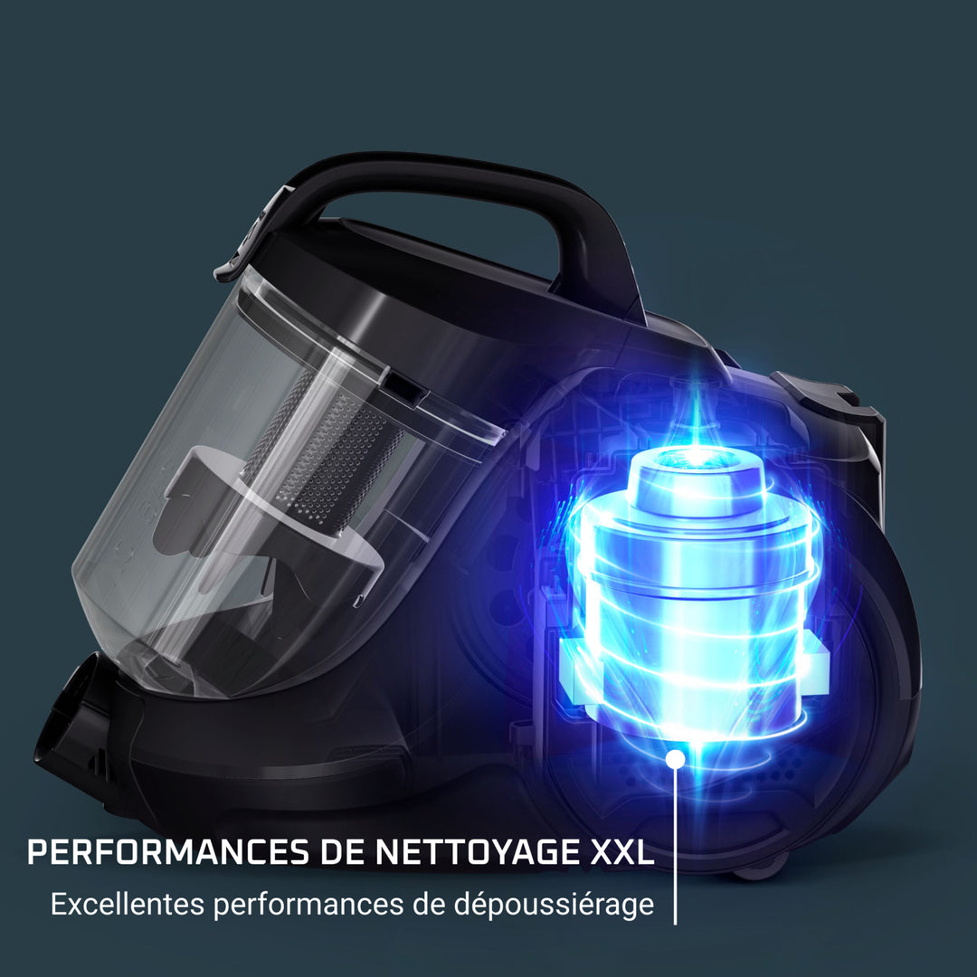 ASPIRATEUR COMPACT POWER CYCLONIC 750W BLEU RO3721EA ROWENTA