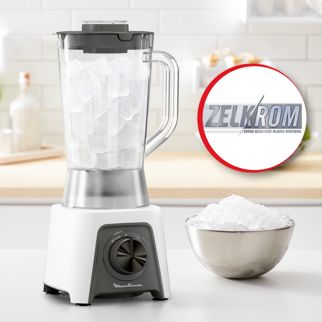 BLENDEO 1,5L 450W 2V 1ACCéSSOIRE BLANC LM2C31M2 MOULINEX