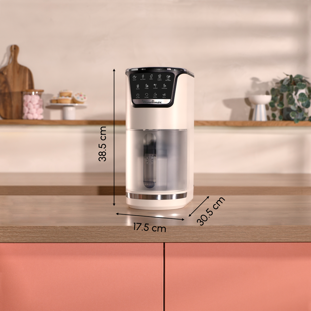 MACHINE A GLACES DOLCI 10PROG +3 BOLS MJ602AF0 Moulinex