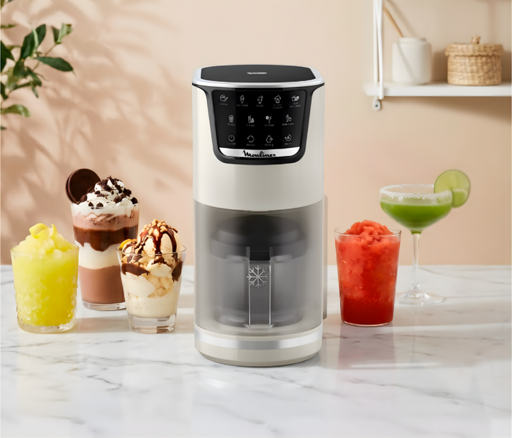 MACHINE A GLACES DOLCI 10PROG +3 BOLS MJ602AF0 Moulinex