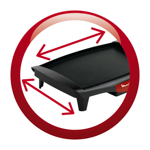 PLANCHA ACCESSIMO 1800W NOIRE CB560811 MOULINEX
