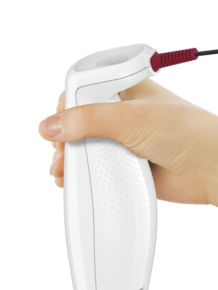 MIXEUR PLONGEANT TURBOMIX 350W 1V PIEDS INOX BLANC DD121110 Moulinex