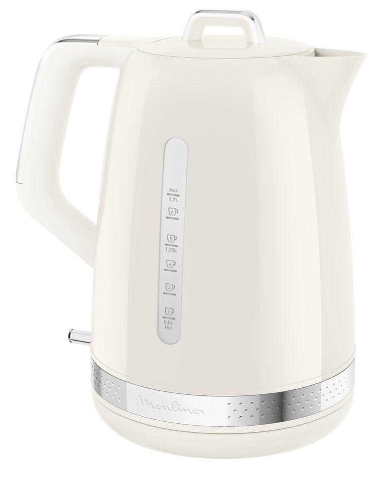 BOUILLOIRE SOLEIL 1,7L 2400W IVOIRE BY320A10 Moulinex