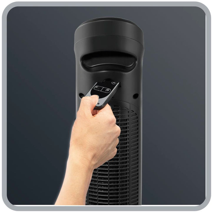 CHAUFFAGE SOUFFLANT COLONNE CERAMIQUE INTENSE COMFORT 2400W SILENCE+TELECOMMANDE SO9420F0 Rowenta