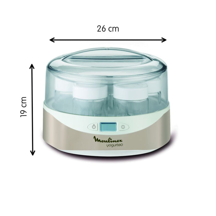 YAOURTIERE YOGURTEO 7POTS SILVER YG231E32 Moulinex