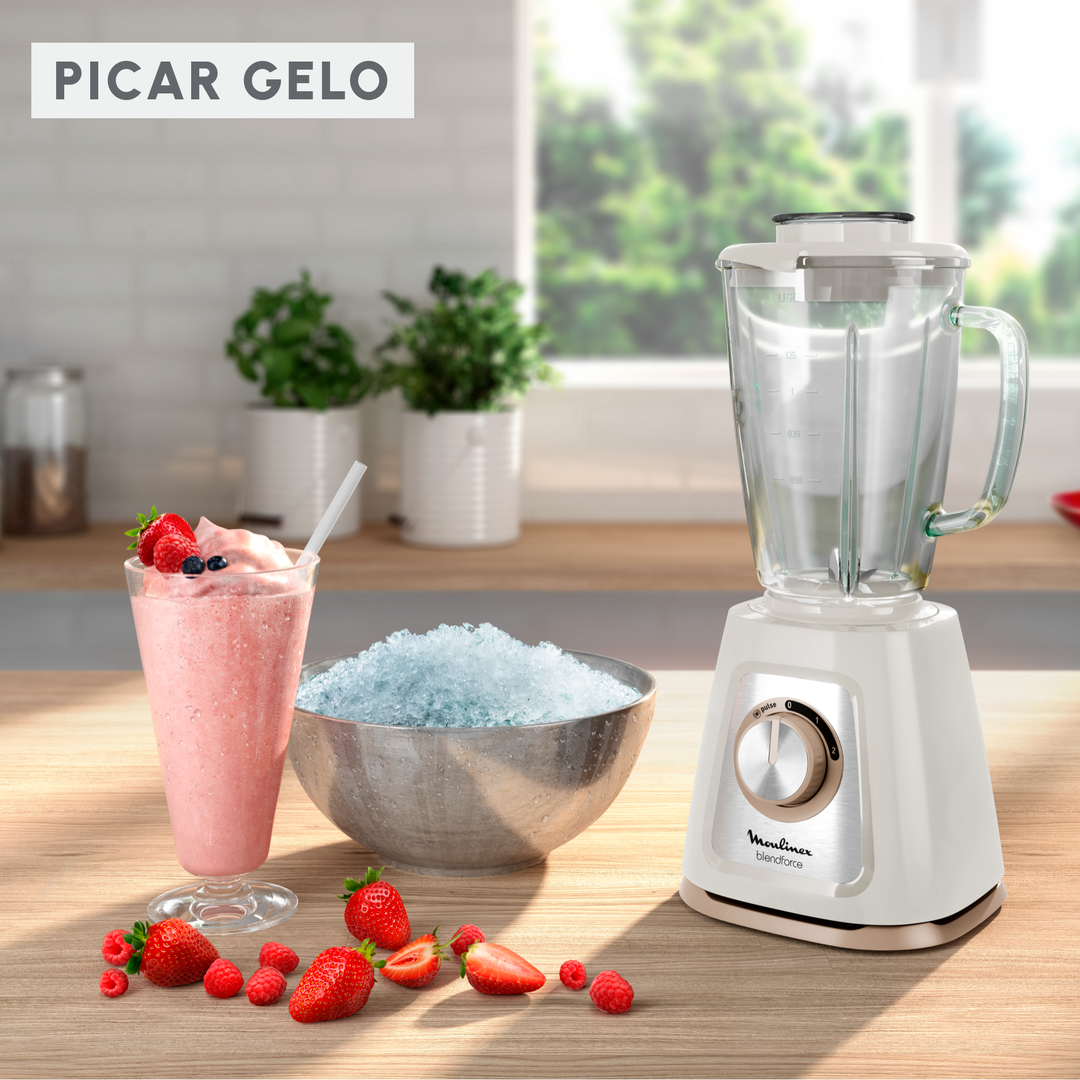 BLENDER BOL EN VERRE 1,75L 800W 2V SANDBEAM LM430A10 Moulinex
