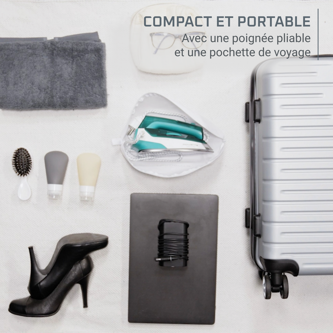 FER VAPEUR VOYAGE FIRST CLASS PLIABLE 1000W DA1610E0 Rowenta