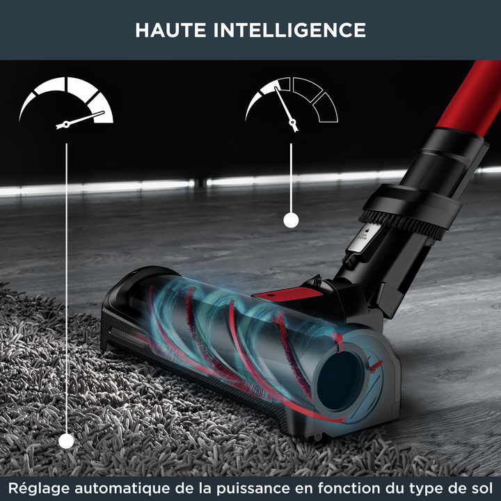 ASPIRATEUR BALAI FLEX X-FORCE 12,6 25,2V RH98A9WO Rowenta