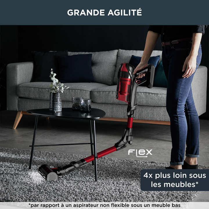 ASPIRATEUR BALAI FLEX X-FORCE 12,6 25,2V RH98A9WO Rowenta