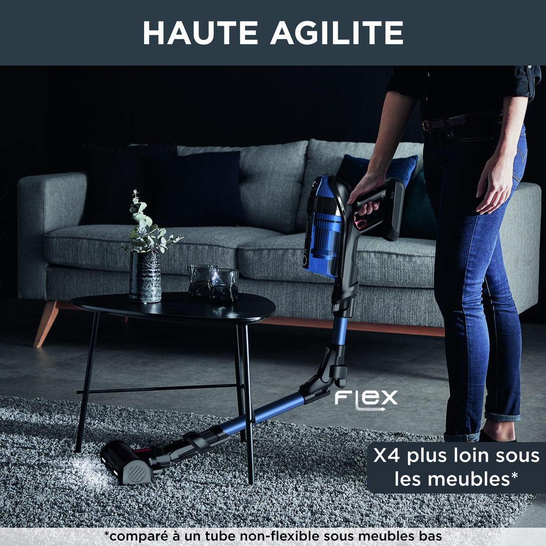 ASPIRATEUR BALAI FLEX X-FORCE AQUA 4EN1 12,6  RH98C0WO Rowenta