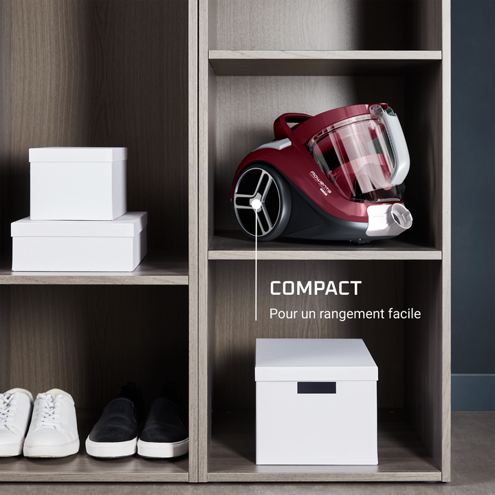 ASPIRATEUR SANS SAC POWER COMPACT XXL 2,5L 750W + KIT ANIMAL RO4B63EA Rowenta