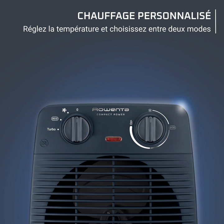CHAUFFAGE SOUFFLANT 2EN1 COMPACT POWER 2000W SO2211F0 Rowenta