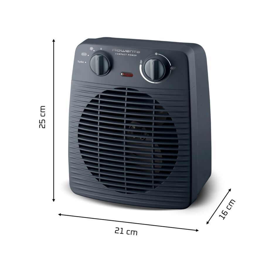 CHAUFFAGE SOUFFLANT 2EN1 COMPACT POWER 2000W SO2211F0 Rowenta