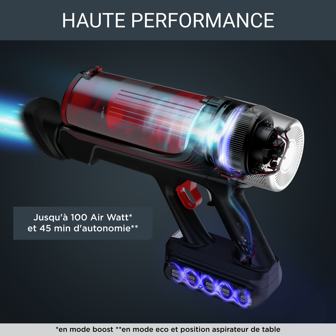 ASPIRATEUR BALAI FLEX X-FORCE 9.60 RH2079WO 18,5V Rowenta
