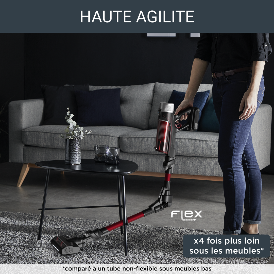 ASPIRATEUR BALAI FLEX X-FORCE 9.60 RH2079WO 18,5V Rowenta