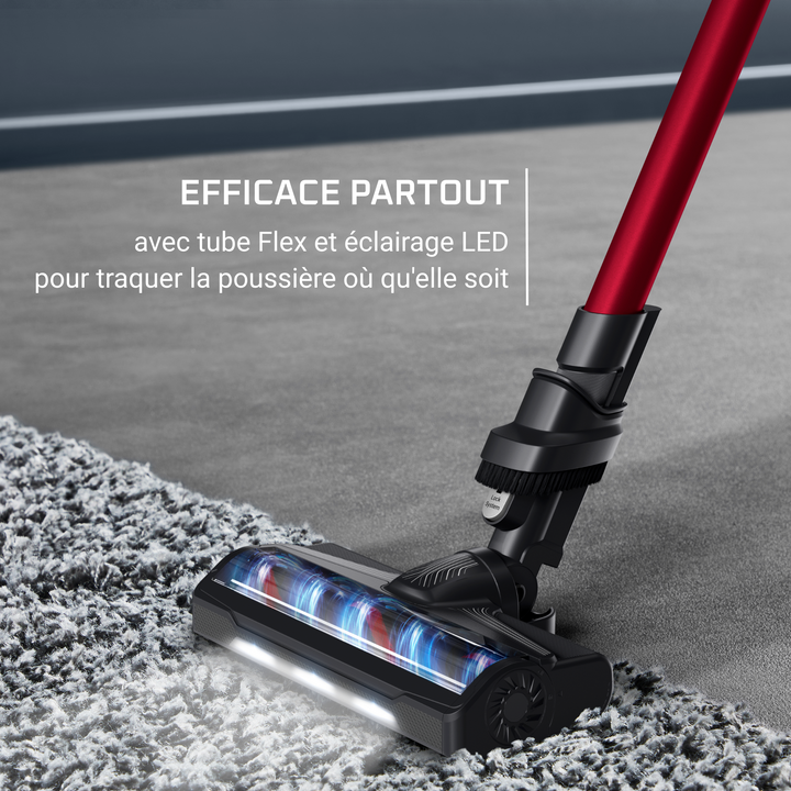 ASPIRATEUR BALAI FLEX X-PERT 7.60 18V+KIT Animal RH6A83WO Rowenta
