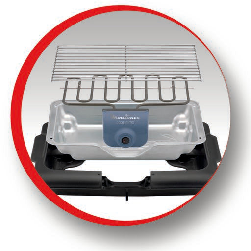 BAEBECUE ACCESSIMO 2100W NOIRE BG134812 Moulinex