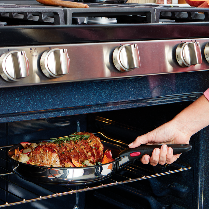 BATTERIE DE CUISINE INGENIO 5PCS COOK EAT L881S504 TEFAL (2 POELES NR 24/26, 2 CASSEROLES NR 16/18 +POIGNEE AMOVIBLE)