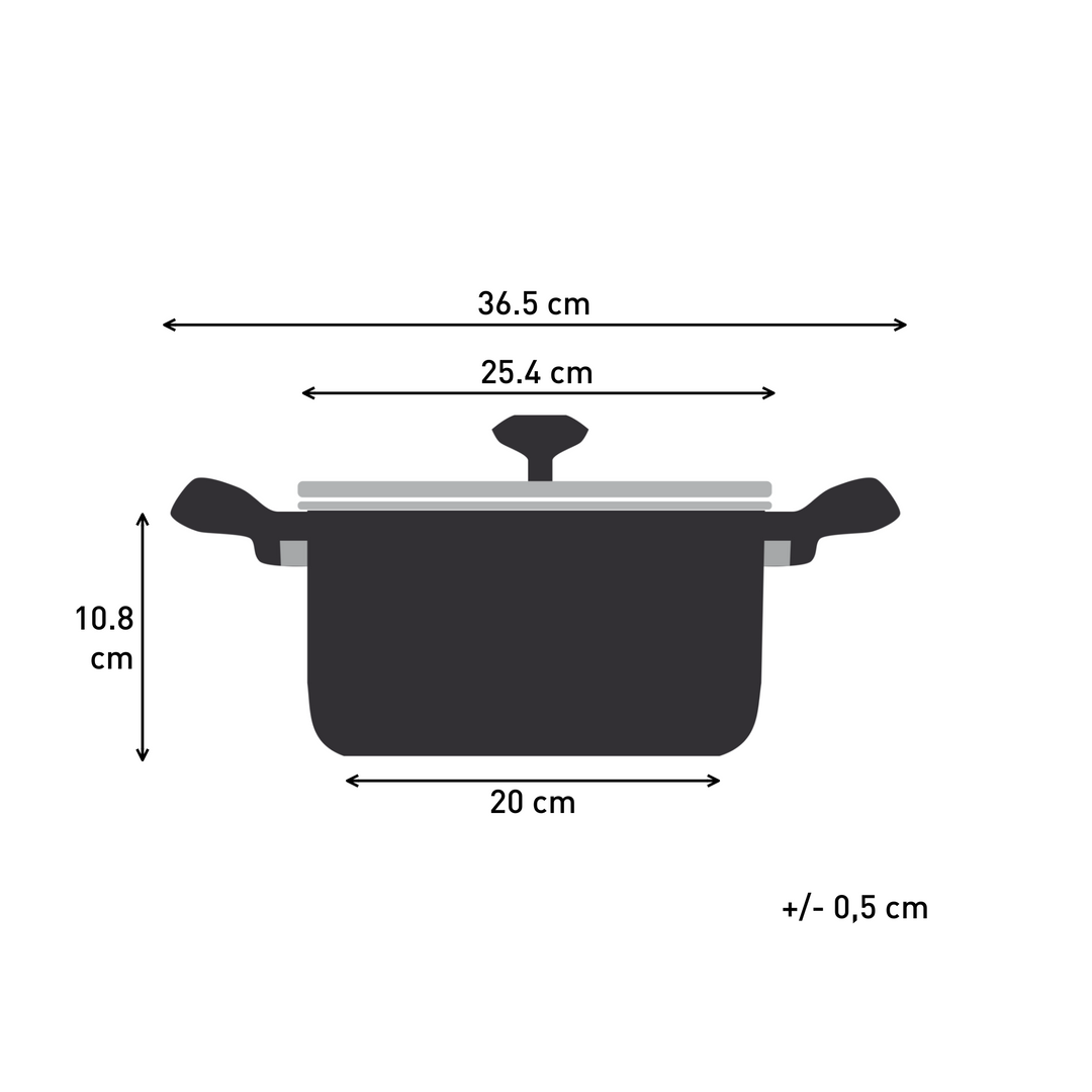FAITOUT 24CM NATURAL CHEF GRIS CLAIR C4514602 Tefal