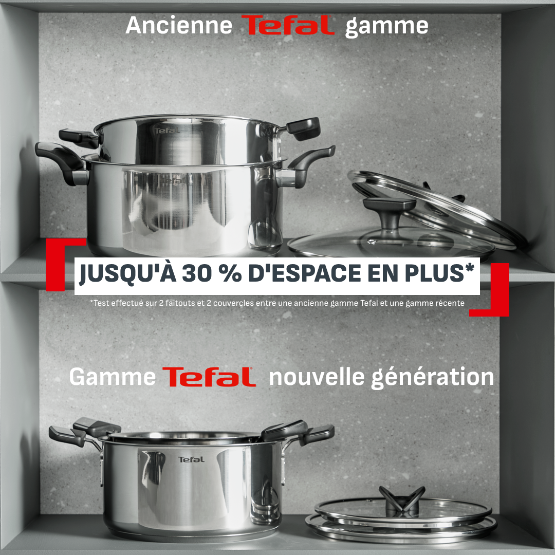 Faitout Inox Tefal Emotion+ G7 20cm