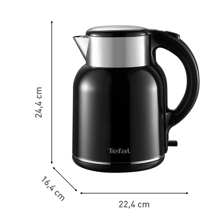 BOUILLOIRE THERMO PROTECT XL NOIR 1,9L 1650W KO1908E0 TEFAL