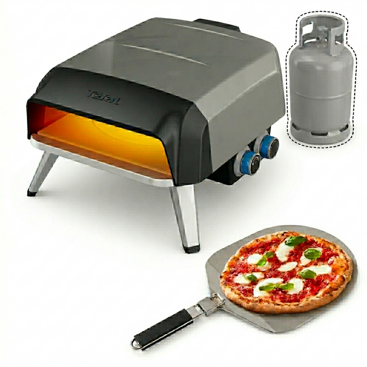 FOUR A PIZZA A GAZ PRONTO +PELLE JM412010 Tefal