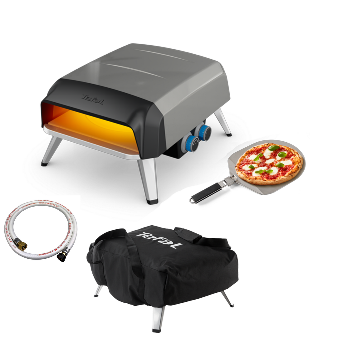 FOUR A PIZZA A GAZ PRONTO +PELLE JM412010 Tefal