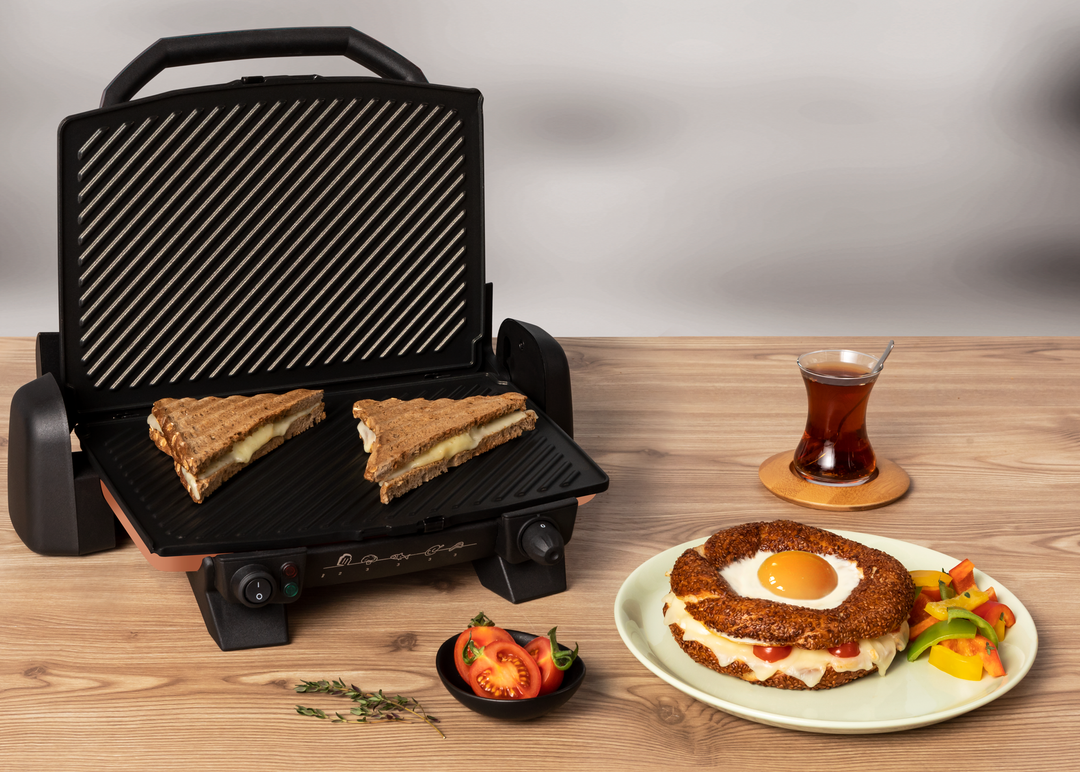 PANINI GRILL TOAST EXPERT 1800W NOIR GC1918TR Tefal