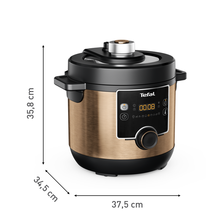 COCOTTE ELECTRIQUE MAXI 7,6L 1000-1200W BRONZE CY777G10 Tefal