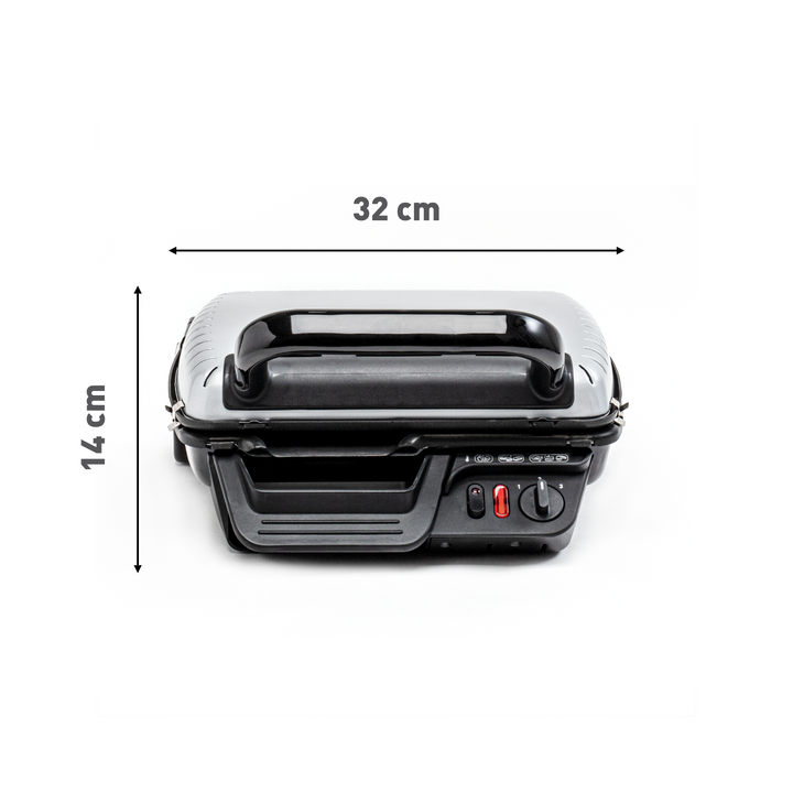GRILL ELECTRIQUE ULTRA COMPACT 2000W GR/NR GC305012 TEFAL