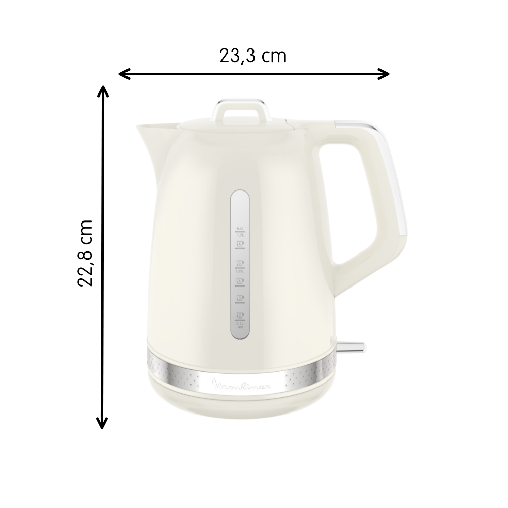 Bouilloire Moulinex Soleil Ivoire 1,7L