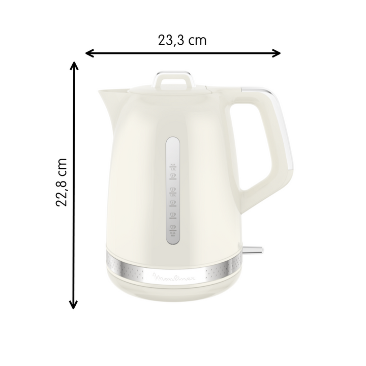 Bouilloire Moulinex Soleil Ivoire 1,7L